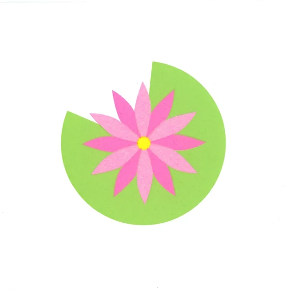 Farbige Seerose